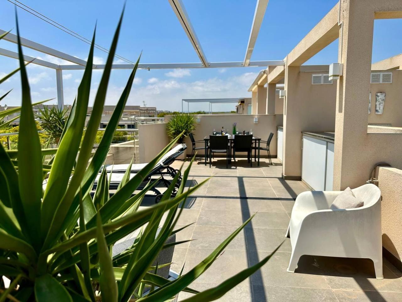 New Luxury Seaview Roof Apartments Pilar de la Horadada Kültér fotó